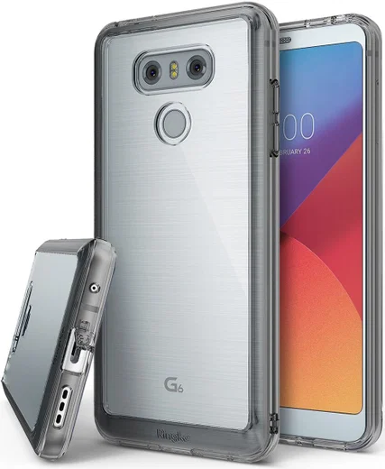 Ringke Fusion LG G6 Hoesje Smoke Black afbeelding 1