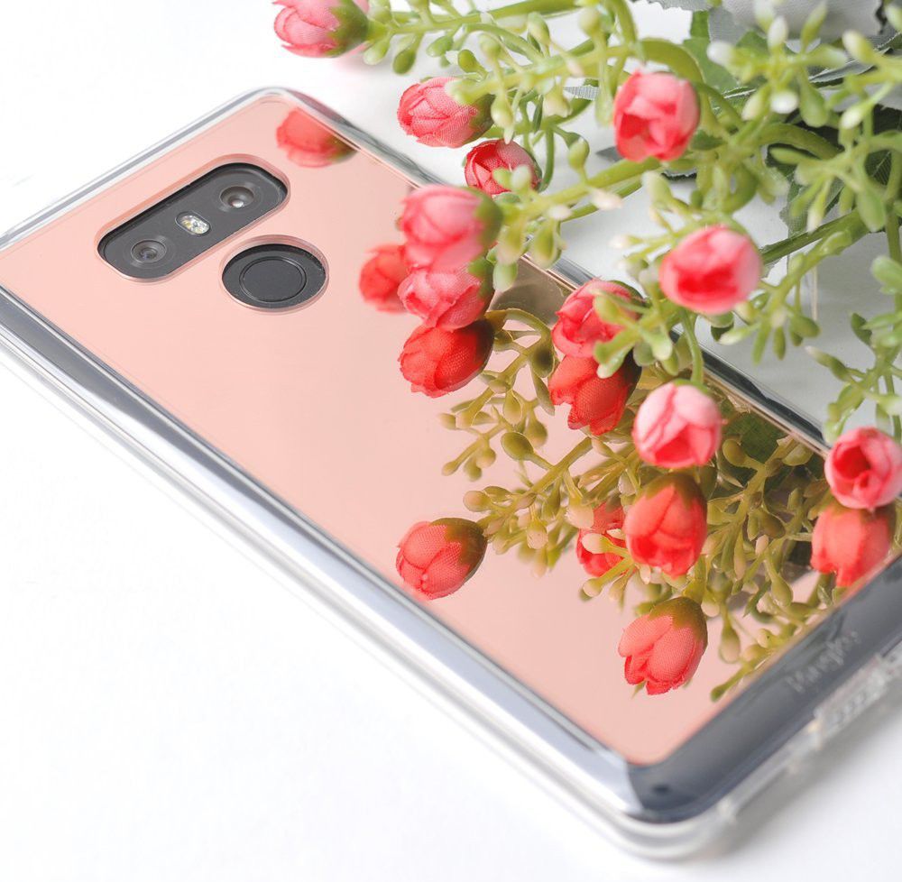 Ringke Fusion Mirror LG G6 Spiegel Hoesje Zilver afbeelding 2