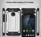 Motorola Moto G5 Plus Hybride Hoesje Zwart afbeelding 5