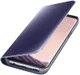 Samsung Galaxy S8 Clear View Flip Case Paars afbeelding 2