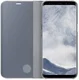Samsung Galaxy S8 Clear View Flip Case Zilver afbeelding 3