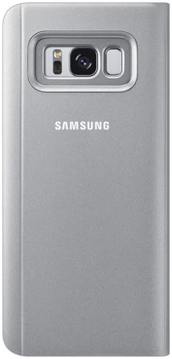 Samsung Galaxy S8 Clear View Flip Case Zilver afbeelding 6