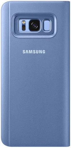 Samsung Galaxy S8 Clear View Flip Case Blauw afbeelding 6