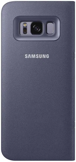 Samsung Galaxy S8 Led View Hoesje Paars Origineel afbeelding 3