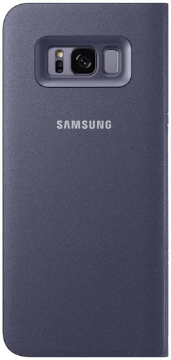 Samsung Galaxy S8 Plus Led View Hoesje Paars Origineel afbeelding 3