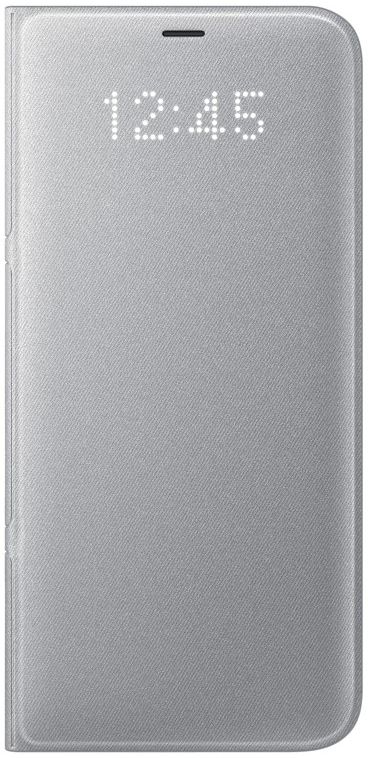 Origineel Samsung Galaxy S8 Plus Hoesje LED View Cover Zilver afbeelding 3