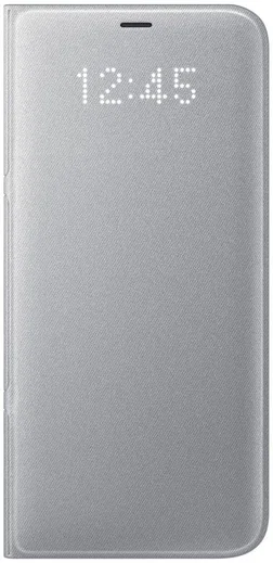 Origineel Samsung Galaxy S8 Plus Hoesje LED View Cover Zilver afbeelding 3
