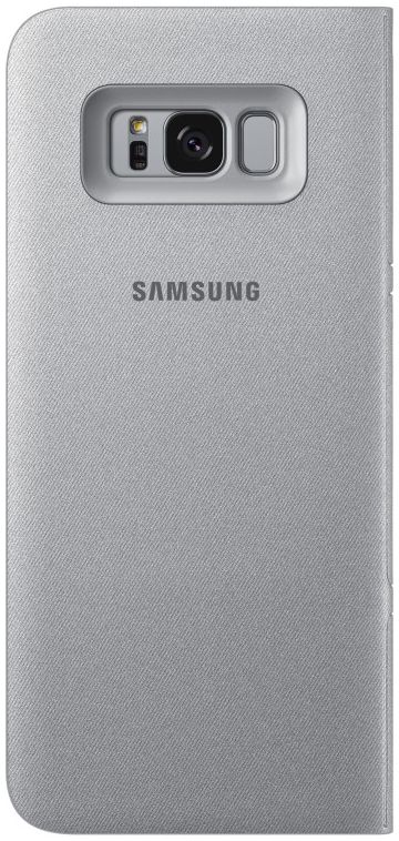 Origineel Samsung Galaxy S8 Plus Hoesje LED View Cover Zilver afbeelding 4
