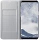 Origineel Samsung Galaxy S8 Plus Hoesje LED View Cover Zilver afbeelding 2
