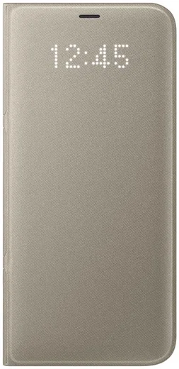 Origineel Samsung Galaxy S8 Plus Hoesje LED View Cover Goud afbeelding 3
