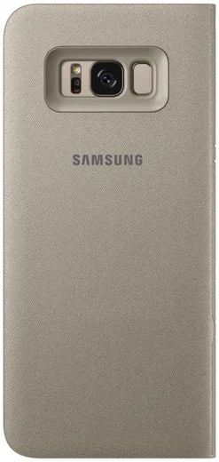 Origineel Samsung Galaxy S8 Plus Hoesje LED View Cover Goud afbeelding 4