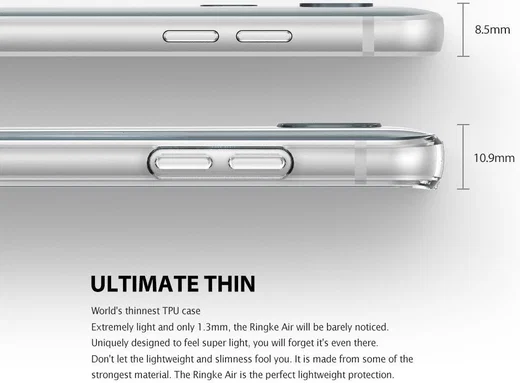 Ringke Air LG G6 Hoesje Smoke Black afbeelding 6