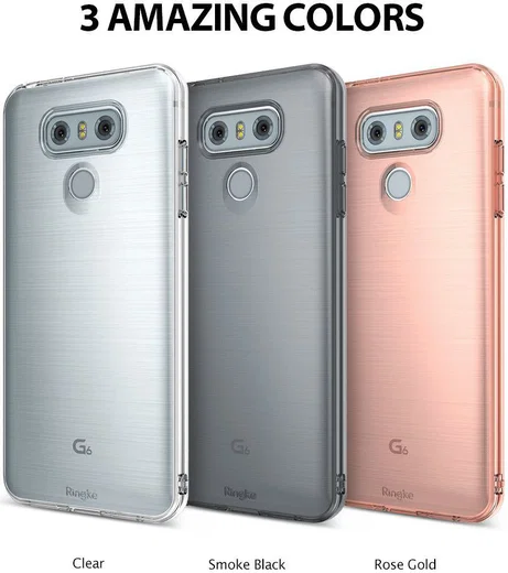 Ringke Air LG G6 Hoesje Smoke Black afbeelding 9