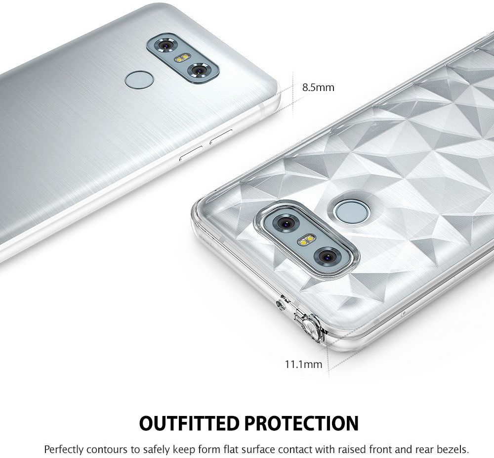 Ringke Air Prism LG G6 Hoesje Rose Gold afbeelding 2