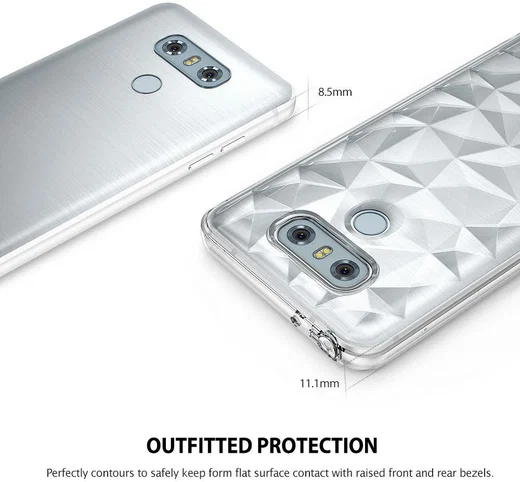 Ringke Air Prism LG G6 Hoesje Rose Gold afbeelding 2