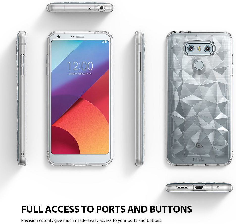 Ringke Air Prism LG G6 Hoesje Rose Gold afbeelding 4