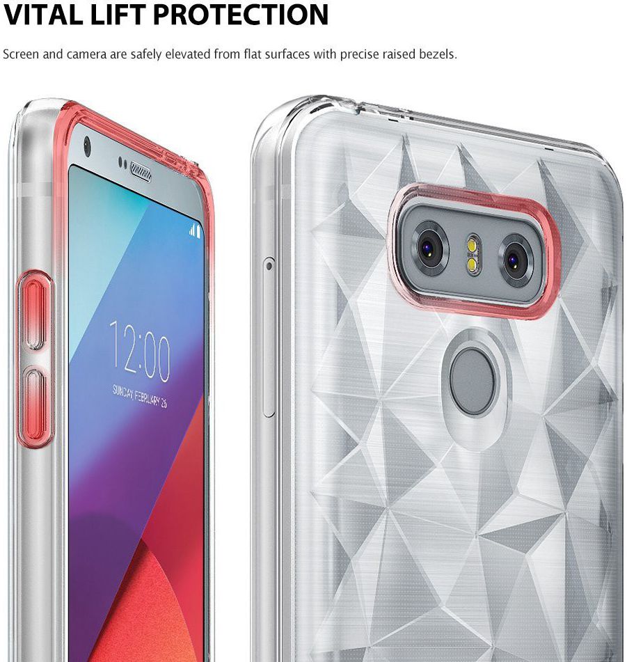 Ringke Air Prism LG G6 Hoesje Rose Gold afbeelding 7