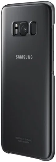 Samsung Galaxy S8 Clear Cover Zwart Origineel afbeelding 3