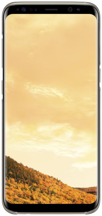 Samsung Galaxy S8 Clear Cover Goud Origineel afbeelding 2