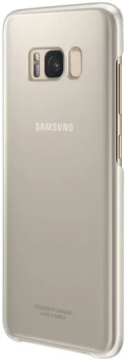 Samsung Galaxy S8 Clear Cover Goud Origineel afbeelding 3