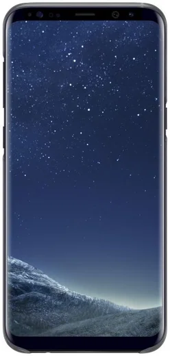 Samsung Galaxy S8 Plus Clear Cover Zwart Origineel afbeelding 2