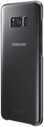 Samsung Galaxy S8 Plus Clear Cover Zwart Origineel afbeelding 3