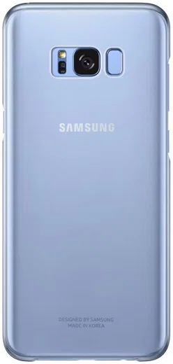 Samsung Galaxy S8 Plus Clear Cover Blauw Origineel afbeelding 1