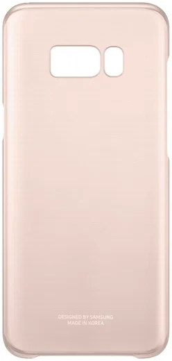 Samsung Galaxy S8 Plus Clear Cover Roze Origineel afbeelding 5