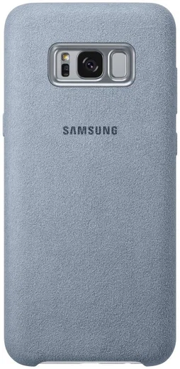 Samsung Galaxy S8 Plus Alcantara Cover Mint Origineel afbeelding 2