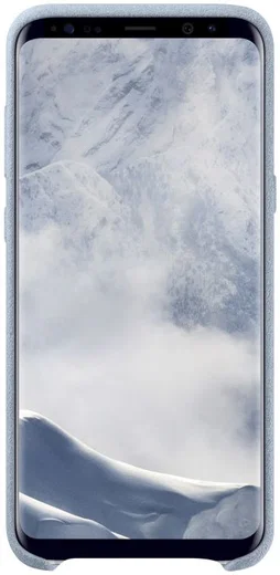 Samsung Galaxy S8 Plus Alcantara Cover Mint Origineel afbeelding 3