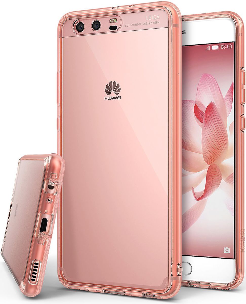 Ringke Fusion Huawei P10 Hoesje Rose Gold afbeelding 1