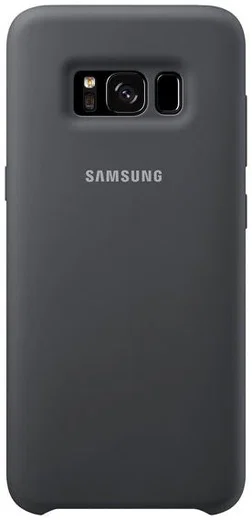 Samsung Galaxy S8 Silicone Cover Donker Grijs Origineel afbeelding 1