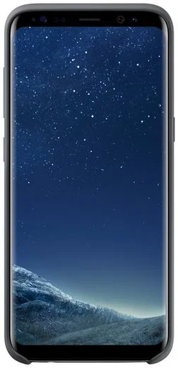 Samsung Galaxy S8 Silicone Cover Donker Grijs Origineel afbeelding 3