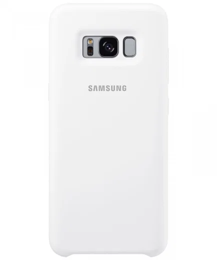 Samsung Galaxy S8 Silicone Cover Wit Origineel afbeelding 1