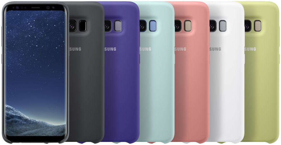 Samsung Galaxy S8 Silicone Cover Wit Origineel afbeelding 3