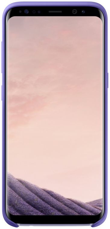Samsung Galaxy S8 Silicone Cover Paars Origineel afbeelding 2