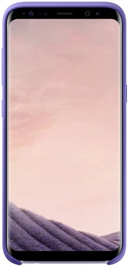 Samsung Galaxy S8 Silicone Cover Paars Origineel afbeelding 2