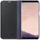 Samsung Galaxy S8 Plus Clear View Flip Case met Standaard Paars afbeelding 3