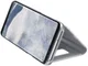 Samsung Galaxy S8 Plus Clear View Flip Case met Standaard Zilver afbeelding 2
