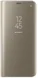Samsung Galaxy S8 Plus Clear View Flip Case met Standaard Goud afbeelding 1