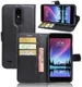 LG K10 (2017) Wallet Case Zwart afbeelding 1