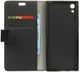 Sony Xperia XA1 Wallet Hoesje Zwart afbeelding 2