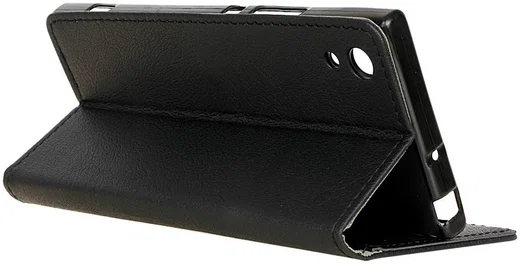 Sony Xperia XA1 Wallet Hoesje Zwart afbeelding 5