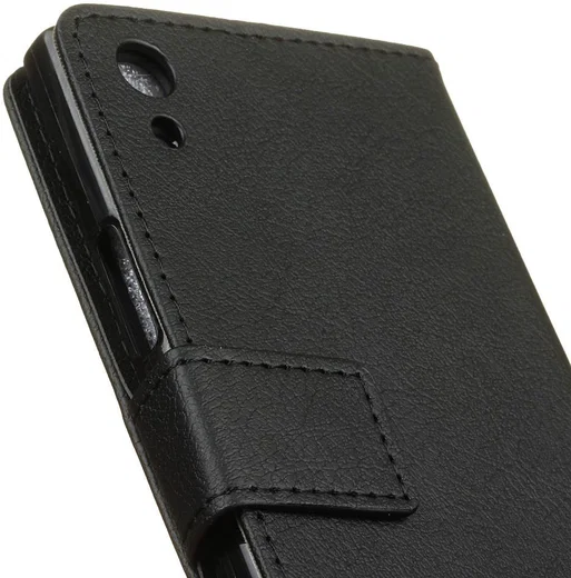 Sony Xperia XA1 Wallet Hoesje Zwart afbeelding 7