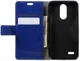 LG K4 (2017) Hoesje met Kaarthouder Blauw afbeelding 2
