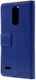 LG K4 (2017) Hoesje met Kaarthouder Blauw afbeelding 5