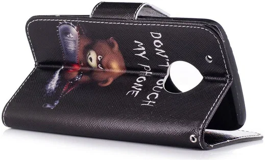 Motorola Moto G5 Plus Portemonnee Hoesje Teddy afbeelding 6