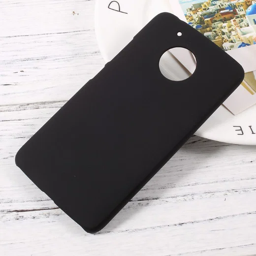 Motorola Moto G5 Back Cover Zwart afbeelding 3