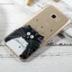 Samsung Galaxy A3 (2017) TPU Back Cover Kat Print afbeelding 1