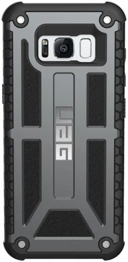 Urban Armor Gear Monarch Hoesje Samsung Galaxy S8 Graphite afbeelding 2